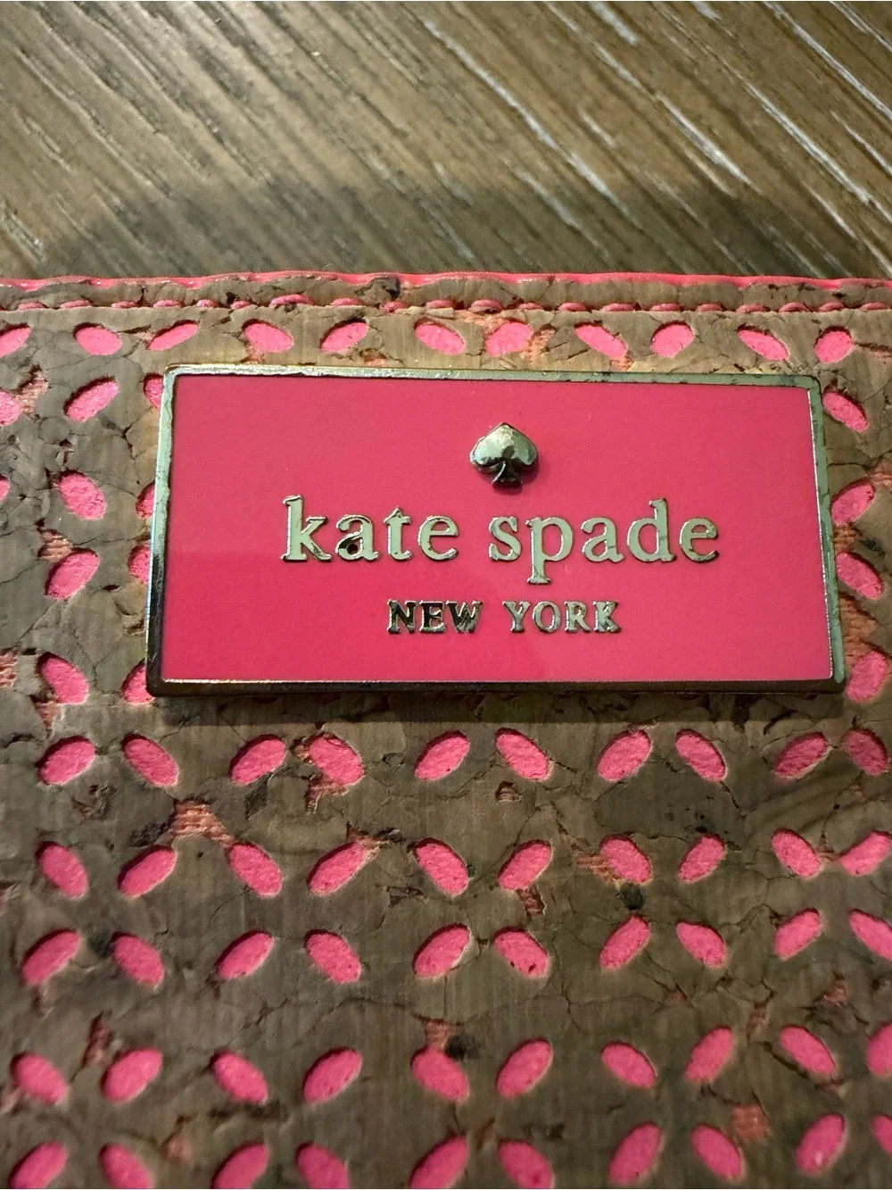 kate spade woven cutout